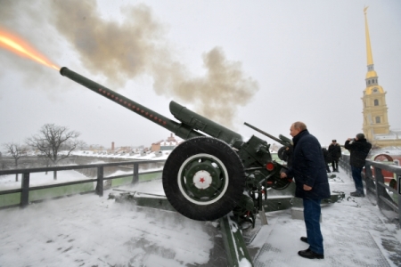 В Петропавловке-Камчатском возрождается традиция полуденного артиллерийского выстрела