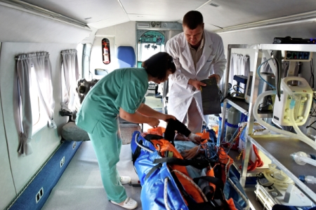 Эвакуацией тяжело раненных в ДТП в Тульской области займется санавиация