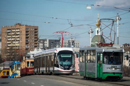 Парад трамваев пройдет 20 апреля в Москве