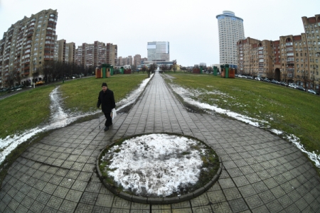 Москва практически полностью освободилась от снега