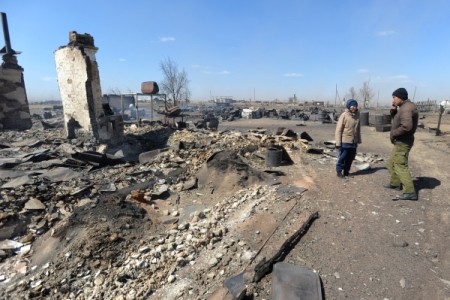В списки потерявших имущество из-за пожаров в Забайкалье включено 400 человек