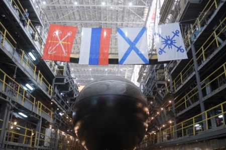 Путину покажут закладку четырех кораблей и спуск на воду АПЛ "Белгород"