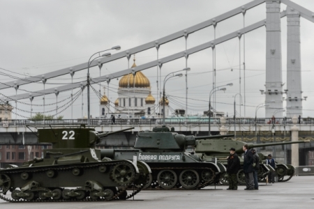 Танк Т-34 "Боевая подруга" впервые примет участие в параде Победы в Приморье