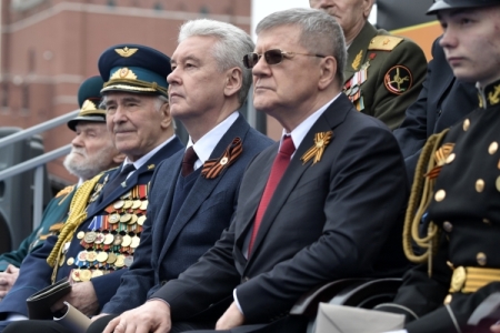 Собянин принял участие в шествии "Бессмертный полк"