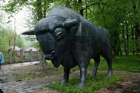 Памятник зубру появился в Сочи