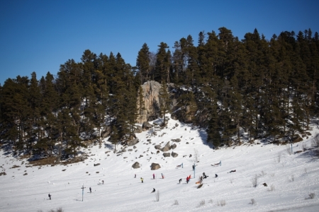 Около 280 тысяч туристов посетили курорт "Архыз" в прошедшем горнолыжном сезоне