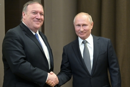 Путин и Помпео обсудили возможную встречу лидеров РФ и США в общем плане