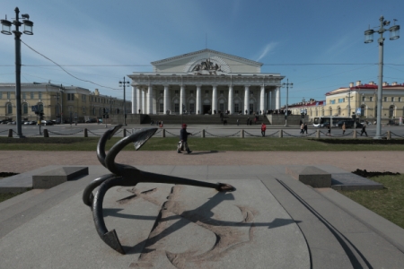 Здание Биржи в Санкт-Петербурге ждет реставрация