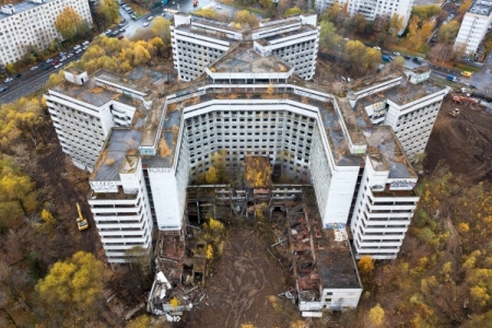 Жилье по программе реновации на месте Ховринской больницы построят в 2022 году