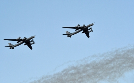 Минобороны РФ: бомбардировщики Ту-95МС не нарушали воздушного пространства Кореи