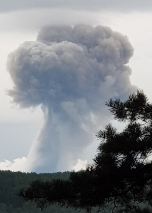 Воздушное пространство над Ачинском закрыто в радиусе 30 км из-за взрывов