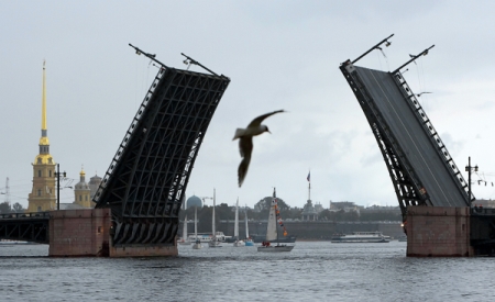 Биржевой мост отремонтируют в Санкт-Петербурге