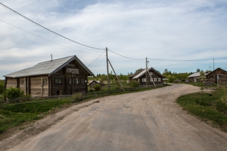 Съемки пожара в исторической деревне в Карелии прошли без происшествий