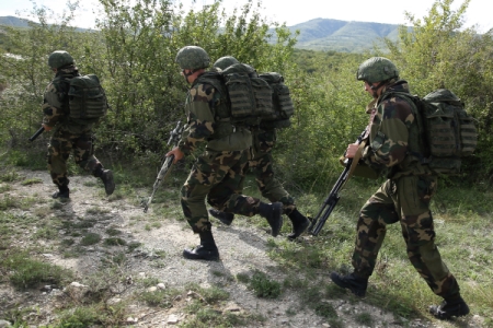 Российские военные начали очередные учения в Крыму