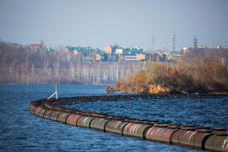 Уровень реки Амур у Хабаровска достиг отметки "опасное явление"