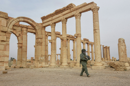 Российские ученые помогут сирийским коллегам спланировать восстановление памятников Пальмиры