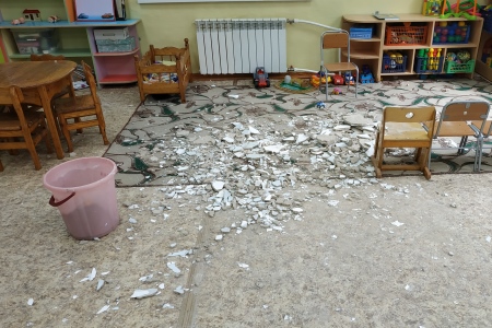 Все детские учреждения Приамурья проверят после обрушения штукатурки в детсаду