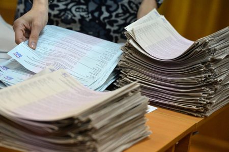 В Севастополе перепечатали значительную часть бюллетеней в ночь на выборы