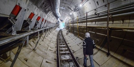 Завершены основные работы по строительству станции БКЛ метро "Лефортово"