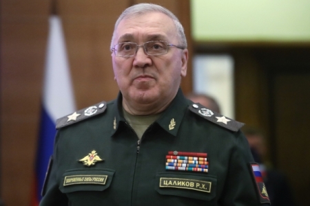 Поздравление первого заместителя министра обороны Российской Федерации Руслана Цаликова