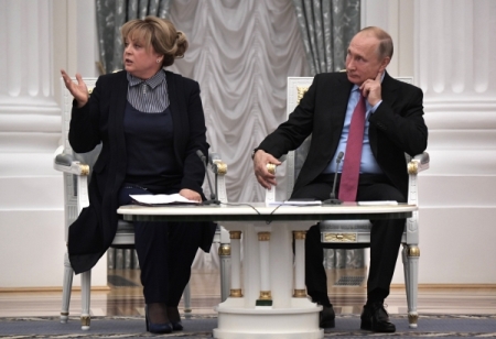 Песков: Путин обсудит с Памфиловой итоги избирательной кампании