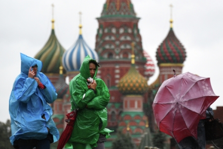 Более 20% месячной нормы осадков выпало в Москве за сутки