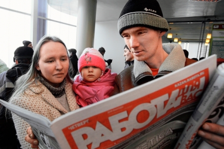 Уровень общей безработицы в Алтайском крае превышает среднероссийский