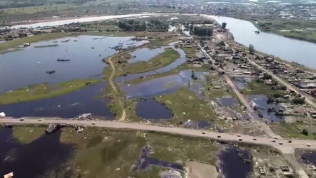 Предприятие "Роскосмоса" создаст карту зон затоплений в России