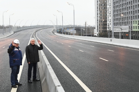 Собянин открыл дублёр Варшавского шоссе