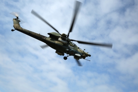Уголовное дело возбуждено после крушения военного вертолета Ми-28 на Кубани