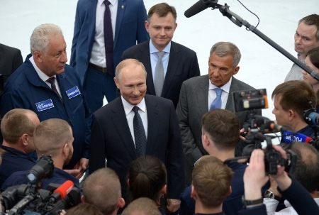 Путин посетит КАМАЗ и встретится с Миннихановым в пятницу