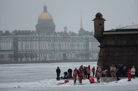 До +5 градусов ожидается на Крещение в Петербурге