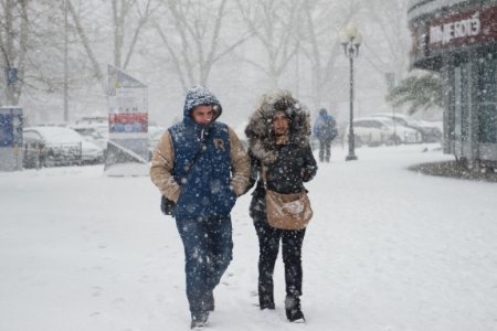 Метель с мокрым снегом, гололед и сильный ветер ожидаются в ряде регионов Поволжья