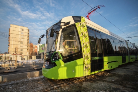 Вторая "частная" линия трамвая в Петербурге получила название "Славянка"