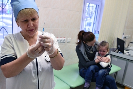 В Петербурге за неделю заболели ОРВИ 63 тыс. человек