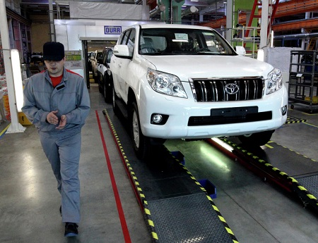 "Дочка" Toyota приостанавливает работу всех подразделений в РФ на следующей неделе