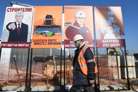 Российские застройщики продолжают работы в условиях карантина
