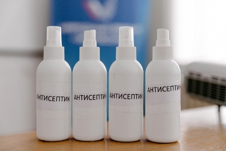 Тысячу бутылок с антибактериальным гелем раздадут предприниматели жителям Химок