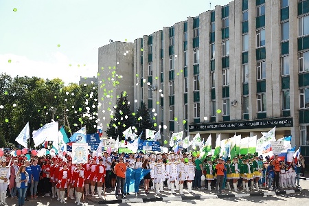 Пять тысяч белгородских первокурсников приняли участие в общероссийском онлайн-параде студенчества