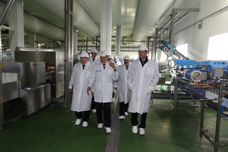 В Курской области запустили крупный мясоперерабатывающий комплекс
