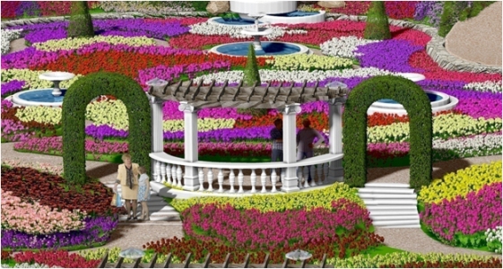 Террасный сад тюльпанов может появиться в Крыму