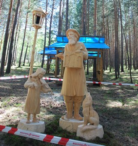 Японский мастер победил на фестивале деревянной скульптуры в Иркутской области