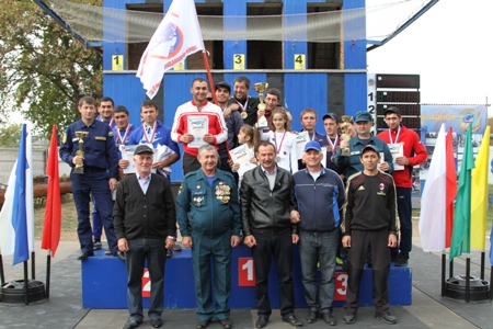 Республиканские соревнования по пожарно-спасательному спорту прошли в Нальчике