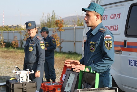 Сотни студентов и школьников Северной Осетии посетили подразделения МЧС в рамках акции "Всегда готов"