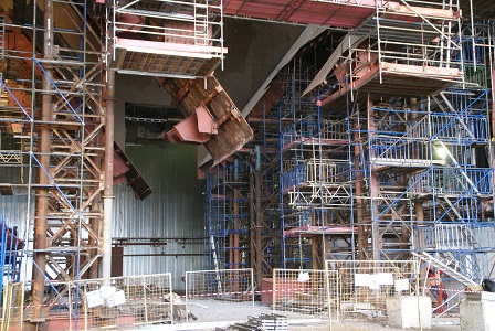 Юнипро начало восстановление здания III энергоблока Березовской ГРЭС, пострадавшего от аварии