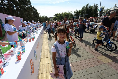 Двухдневный фестиваль мороженого прошел в Хабаровске