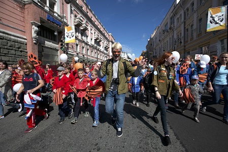 Владивосток отпраздновал День тигра карнавальным шествием