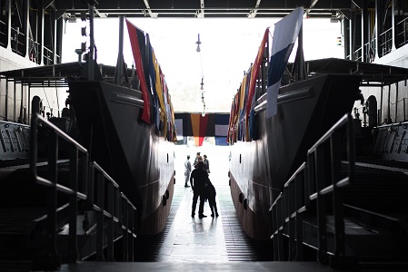 Корабль ВМС Филиппин впервые побывал во Владивостоке с деловым визитом