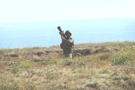 Масштабное бригадное тактическое учение провели в Крыму