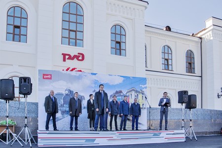 Железнодорожный вокзал открыли в Тамбове после реконструкции